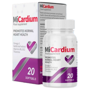 Micardium cápsulas - opiniones, foro, precio, ingredientes, donde comprar, mercadona - España